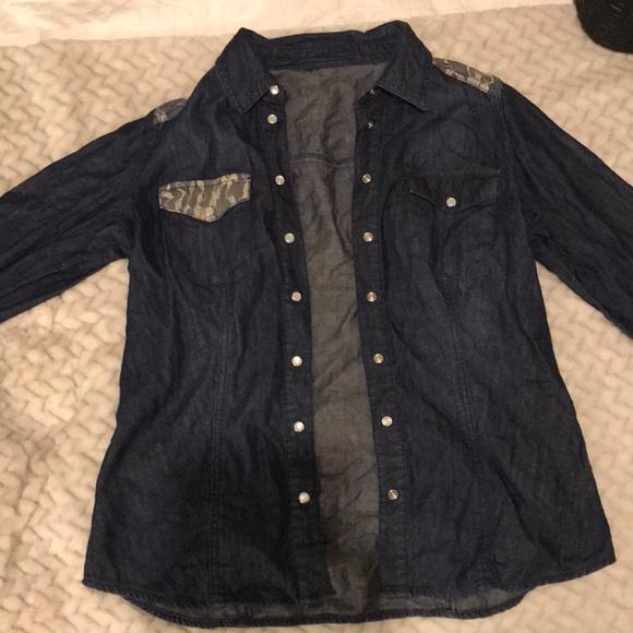 Fashion fake jean jacket... custom made!! - Picture 2 of 4